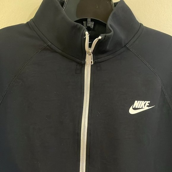[M] Nike Sportswear Modern Black Cotton Men Sweater - Picture 3 of 8